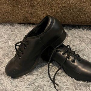 Child Tap Dance Shoes for Unisex Girls and Boys - size 3.5